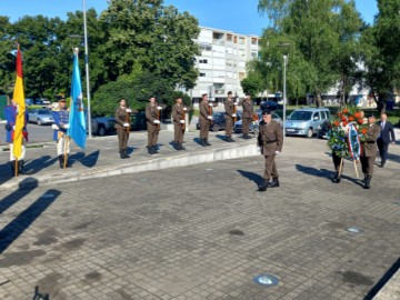 Odana počast poginulim pripadnicima 110. brigade ZNG/HV-a