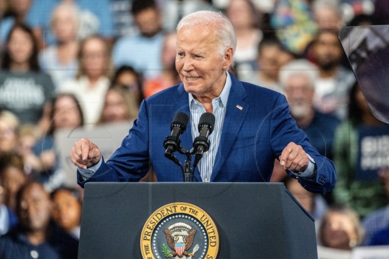 USA NORTH CAROLINA BIDEN 