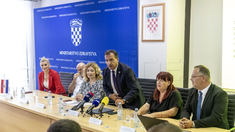 Konferencija za novinare ministra  Beroša 