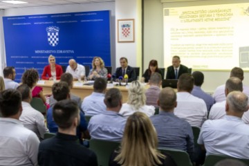 Konferencija za novinare ministra  Beroša 