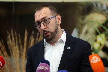 Konferencija za medije Tomislava Tomaševića