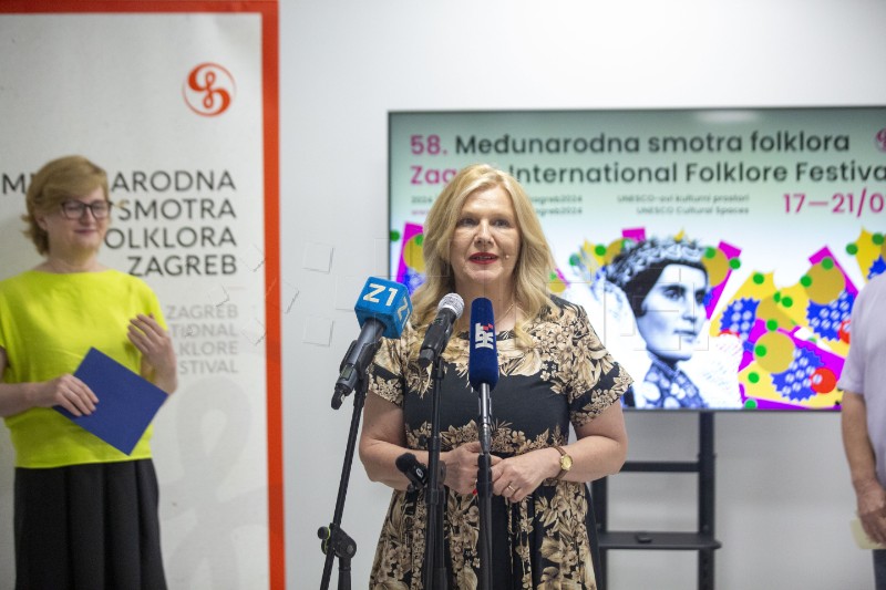 Predstavljen program 58. Međunarodne smotre folklora Zagreb