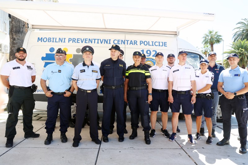 Split: Konferencija za medije o međunarodnoj policijskoj suradnji tijekom ljeta