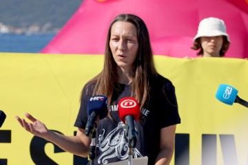 Zadar - Aktivisti Greenpeacea održali konferenciju za novinare