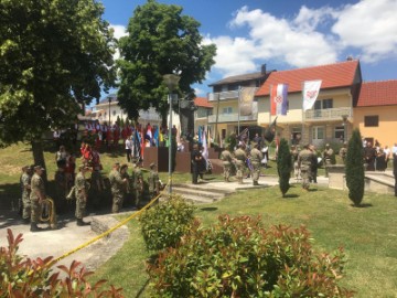 Milanović u Tomislavgradu na obilježavanju 32. obljetnice Brigade kralja Tomislava