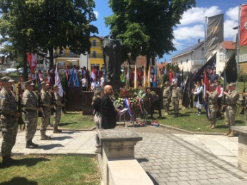 Milanović u Tomislavgradu na obilježavanju 32. obljetnice Brigade kralja Tomislava