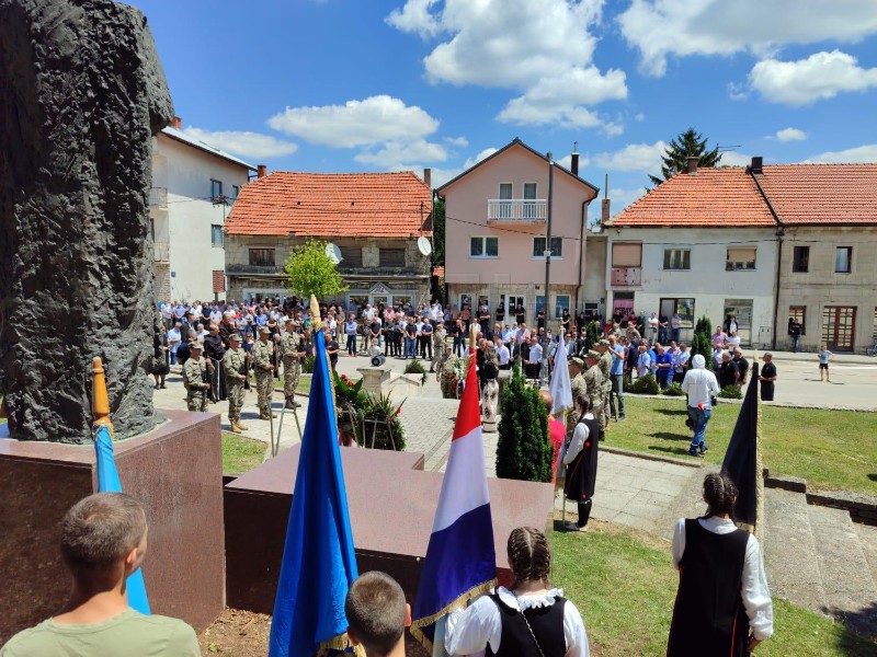 Milanović u Tomislavgradu na obilježavanju 32. obljetnice Brigade kralja Tomislava