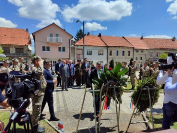 Milanović u Tomislavgradu na obilježavanju 32. obljetnice Brigade kralja Tomislava