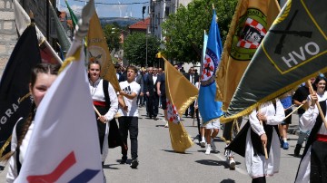 Milanović u Tomislavgradu na obilježavanju 32. obljetnice Brigade kralja Tomislava