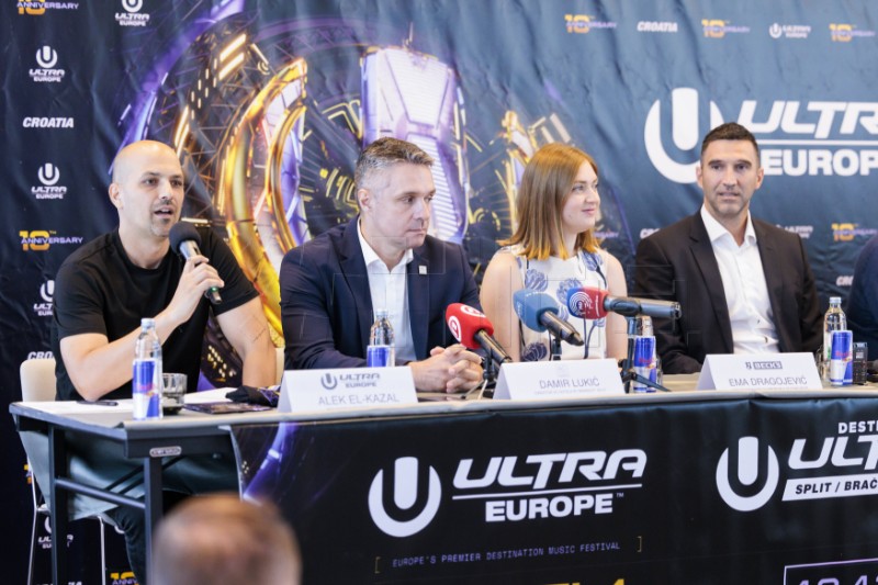 Konferencija za medije pred deseto izdanje ULTRA Europe festivala