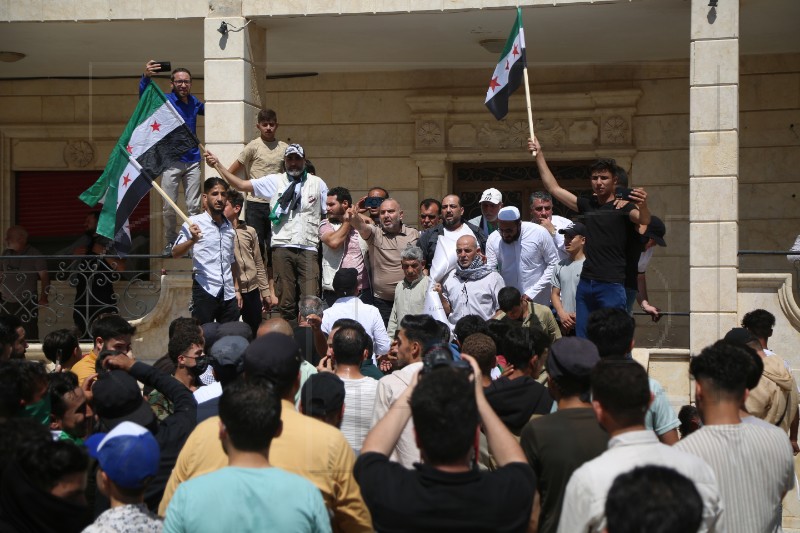 SYRIA PROTEST AGAINST TURKEY