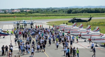 Otvoren međunarodni aeromiting u Varaždinu CIAV 2024.