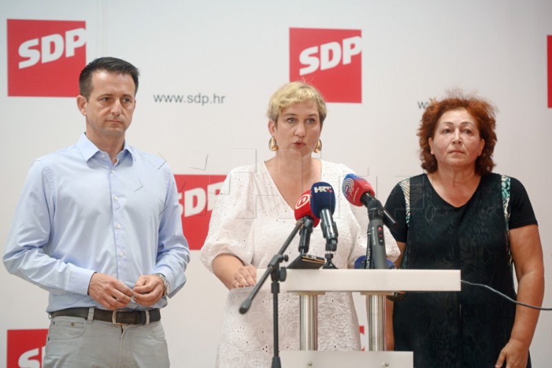 Konferencija za novinare SDP-a