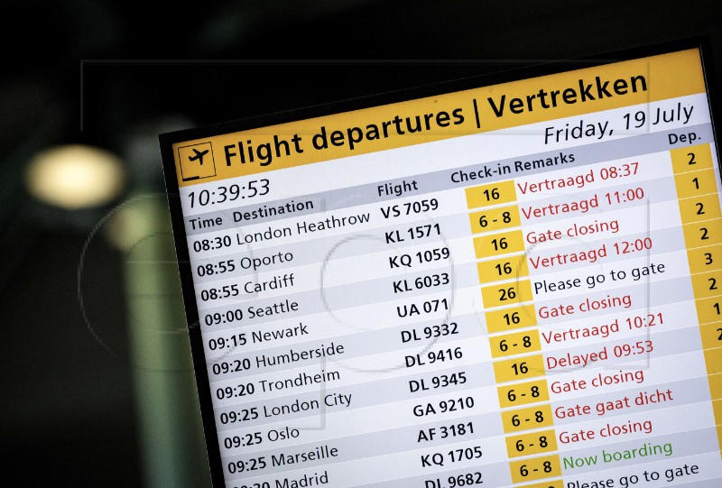 NETHERLANDS AIRPORT IT OUTAGE