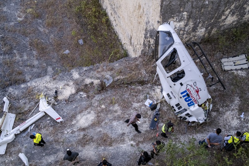 INDONESIA HELICOPTER CRASH