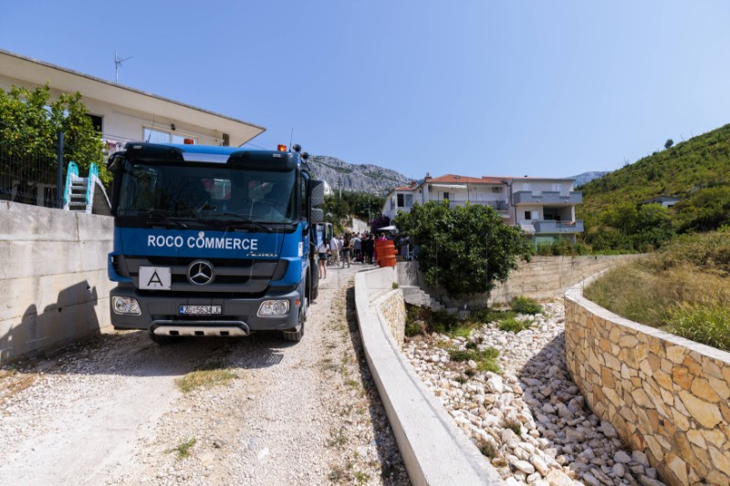 Svečano otvaranje radova u naselju Žrnovnica