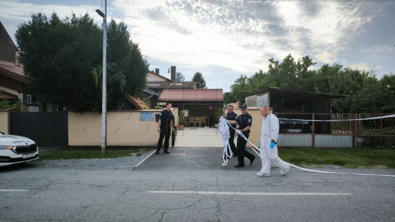 Očevid nakon ubojstva u domu za starije i nemoćne osobe u Daruvaru