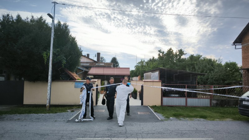 Očevid nakon ubojstva u domu za starije i nemoćne osobe u Daruvaru