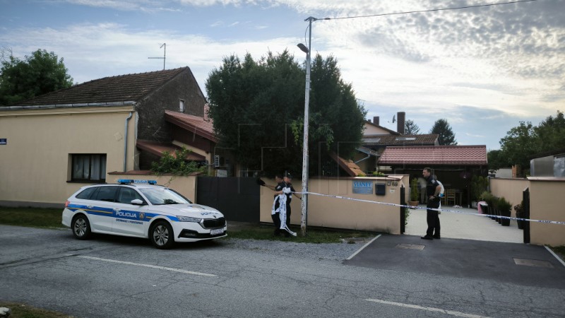 Očevid nakon ubojstva u domu za starije i nemoćne osobe u Daruvaru