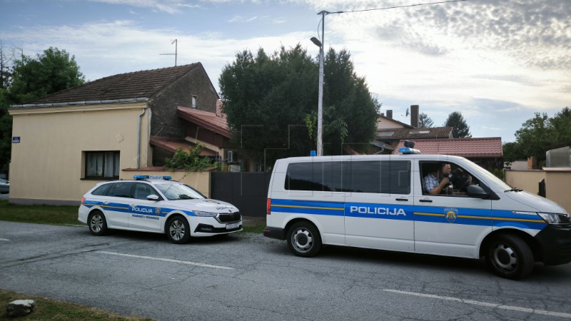 Očevid nakon ubojstva u domu za starije i nemoćne osobe u Daruvaru