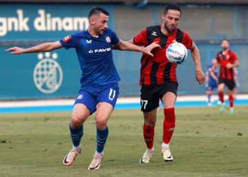 Prijateljska nogometna utakmica Dinamo - Vardar