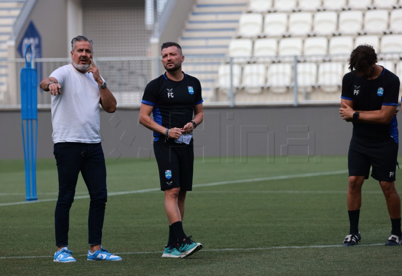 Trening nogometaša NK Osijek 