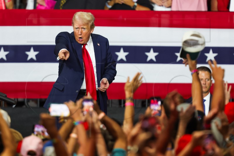 USA NORTH CAROLINA TRUMP RALLY