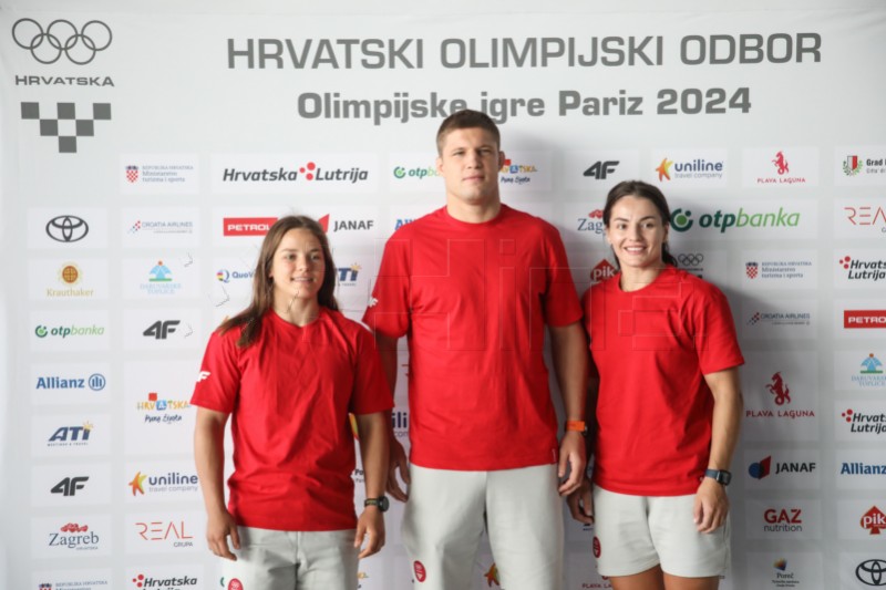 Odlazak sportaša na Olimpijske igre u Parizu