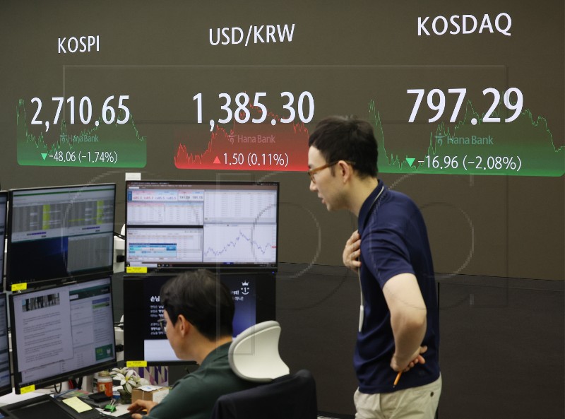 SOUTH KOREA ECONOMY MARKETS KOSPI