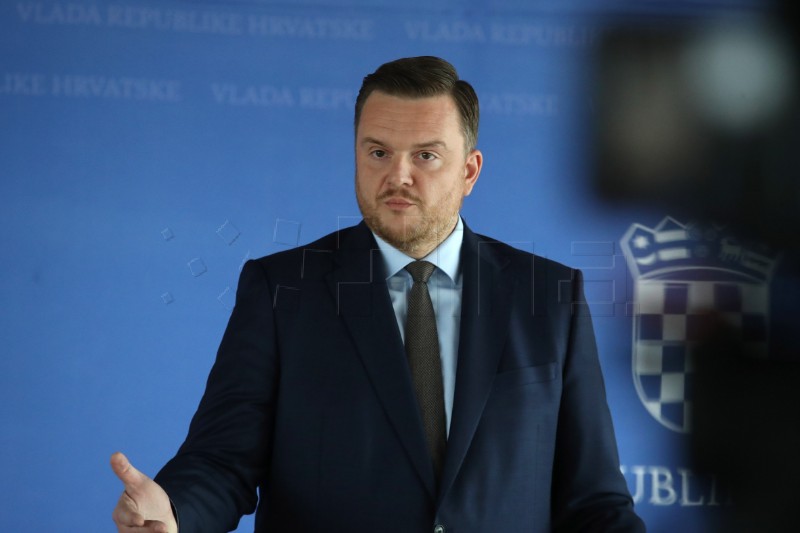 Marko Primorac dao izjavu za medije nakon sjednice Vlade