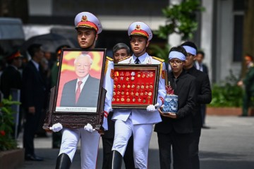 VIETNAM FUNERAL NGUYEN PHU TRONG