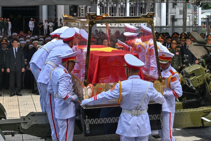 VIETNAM FUNERAL NGUYEN PHU TRONG