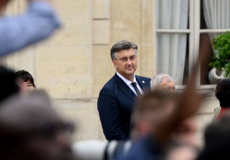 Premijer Plenković u Parizu 