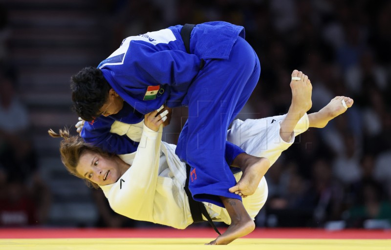 OI: Judo, polufinale do 63 kg, Katarina Krišto - Prisca Awiti Alcatraz