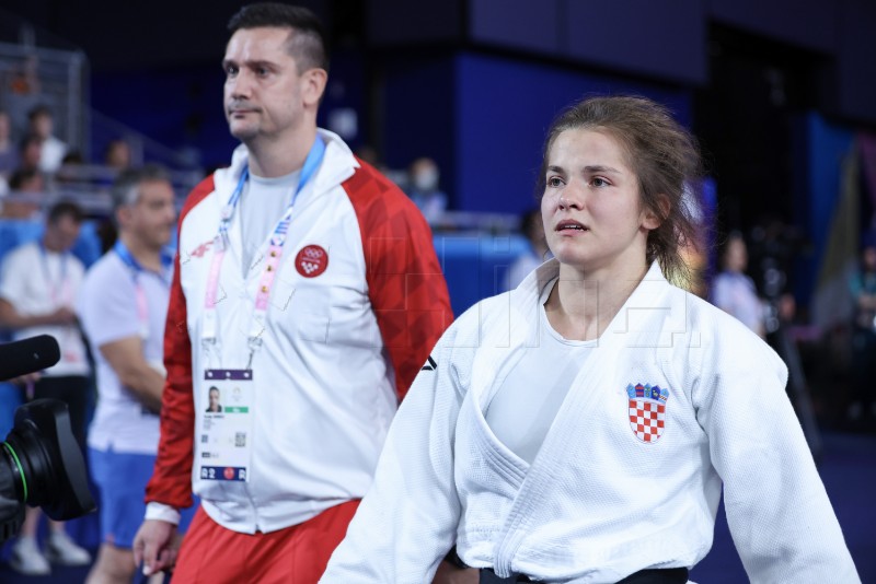 OI: Judo, polufinale do 63 kg, Katarina Krišto - Prisca Awiti Alcatraz