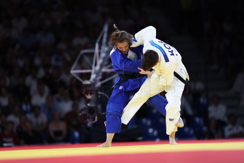 OI: Judo, Katarina Krišto - Laura Fazliu