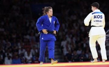 OI: Judo, Katarina Krišto - Laura Fazliu