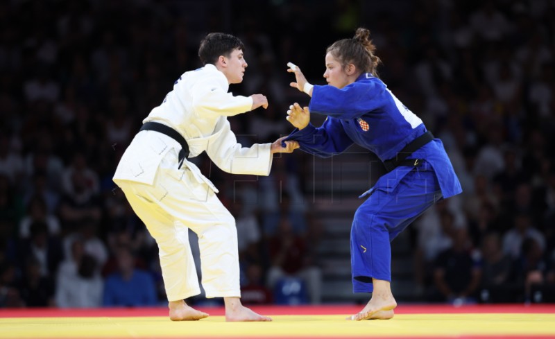 OI: Judo, Katarina Krišto - Laura Fazliu