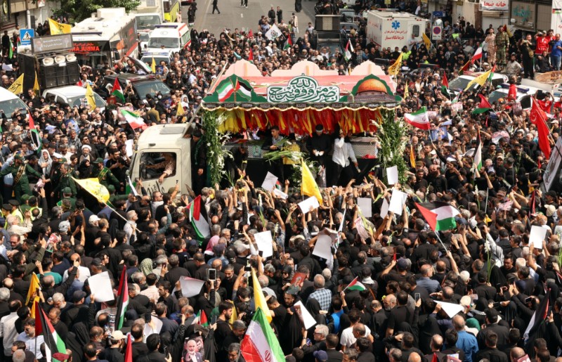 IRAN HAMAS HANIYEH FUNERAL