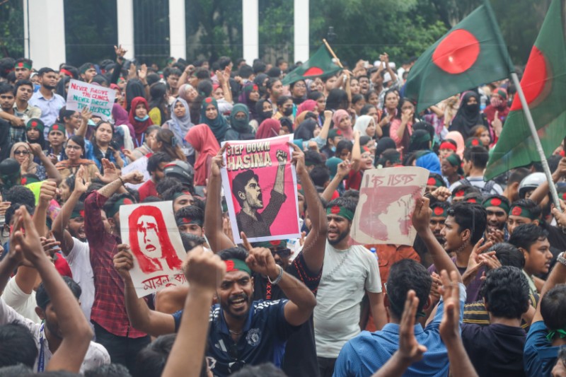 BANGLADESH UNREST STUDENT PROTESTS