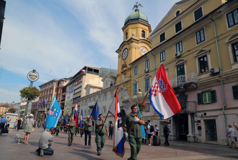 Rijeka: Svečani mimohod "Pobjednik"