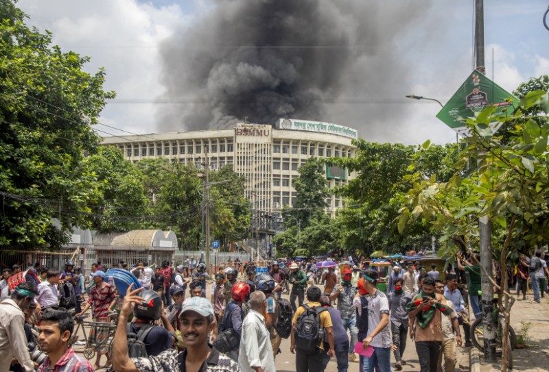 BANGLADESH UNREST STUDENT PROTESTS