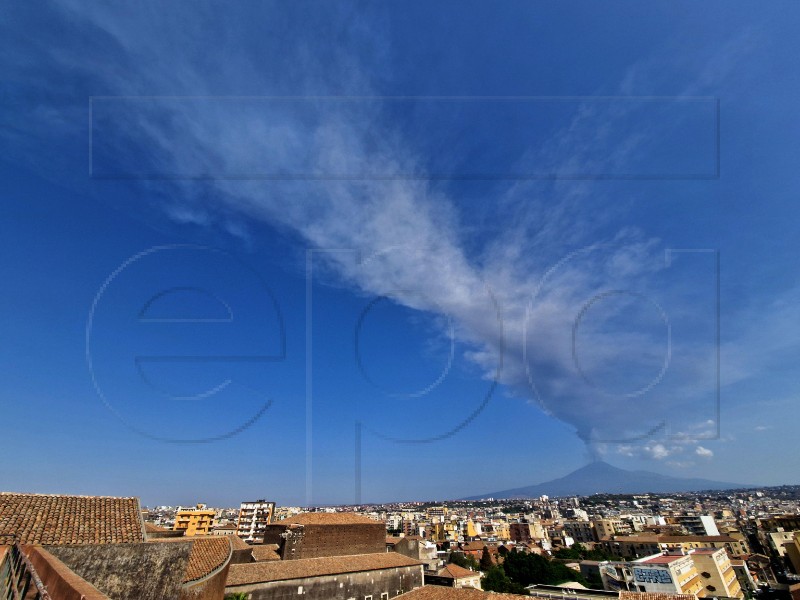 ITALY VOLCANIC ERUPTION