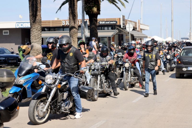 Zadar:  Moto defile "Od Branimira do Zvonimira"