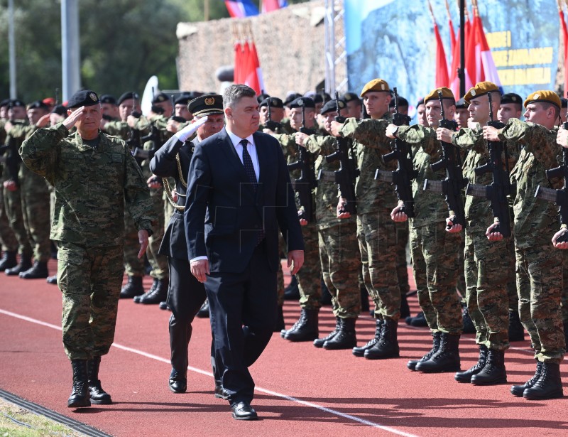 Središnja proslava Dana pobjede i domovinske zahvalnosti i  VRO Oluja