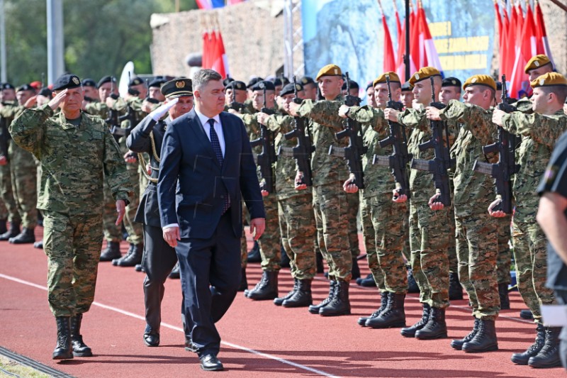 Središnja proslava Dana pobjede i domovinske zahvalnosti i  VRO Oluja