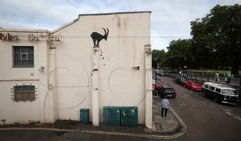 BRITAIN ARTS BANKSY 