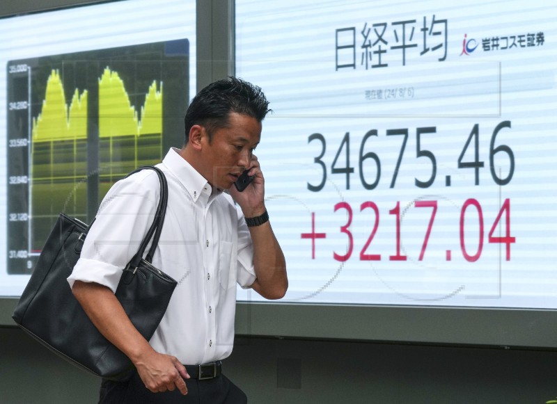 JAPAN STOCK MARKET REBOUND