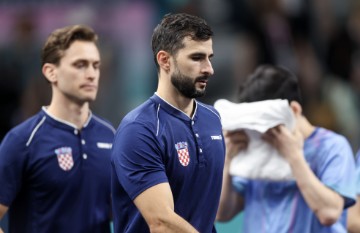 OI: Stolni tenis, ekipno: Koreja - Hrvatska