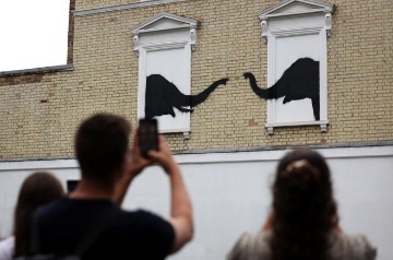 BRITAIN ARTS BANKSY